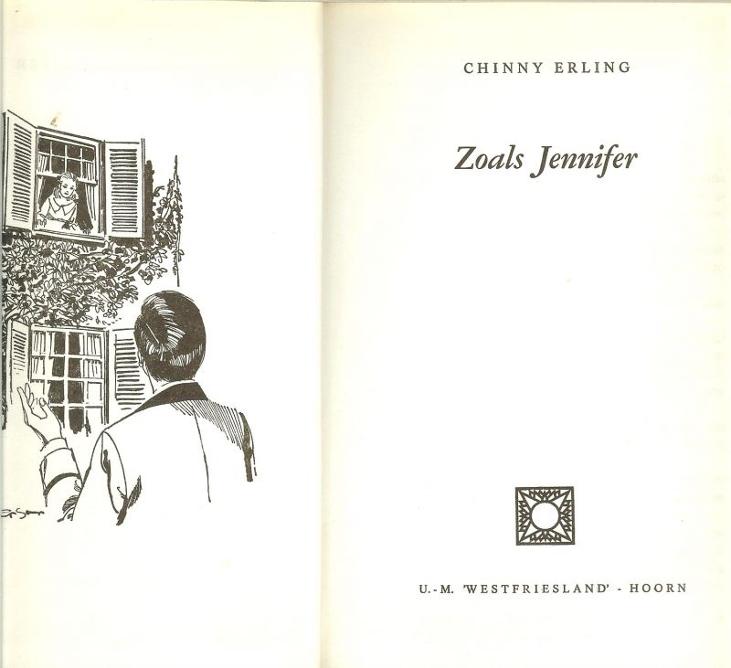 CHINNY ERLING ..Omslag en illustraties VAN HERSON - ZOALS JENNIFER
