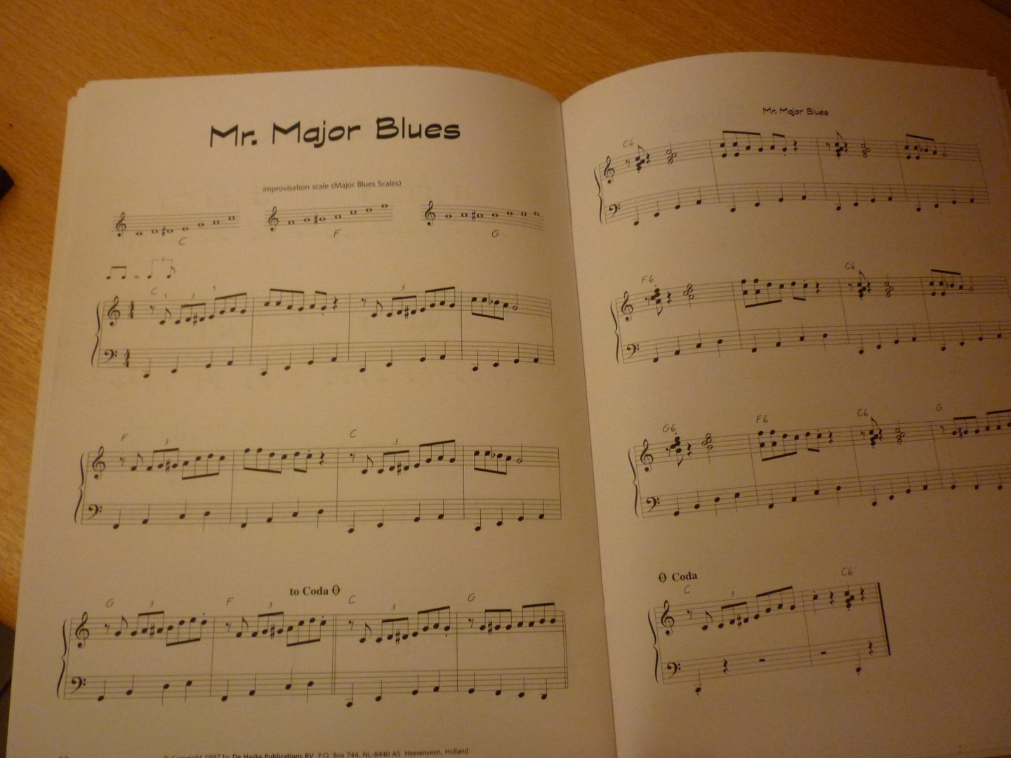 Merkies; Michiel - The Blues - Volume I; (De Haske, Easy Piano Series); voor Piano; Keyboard; Synthesizer