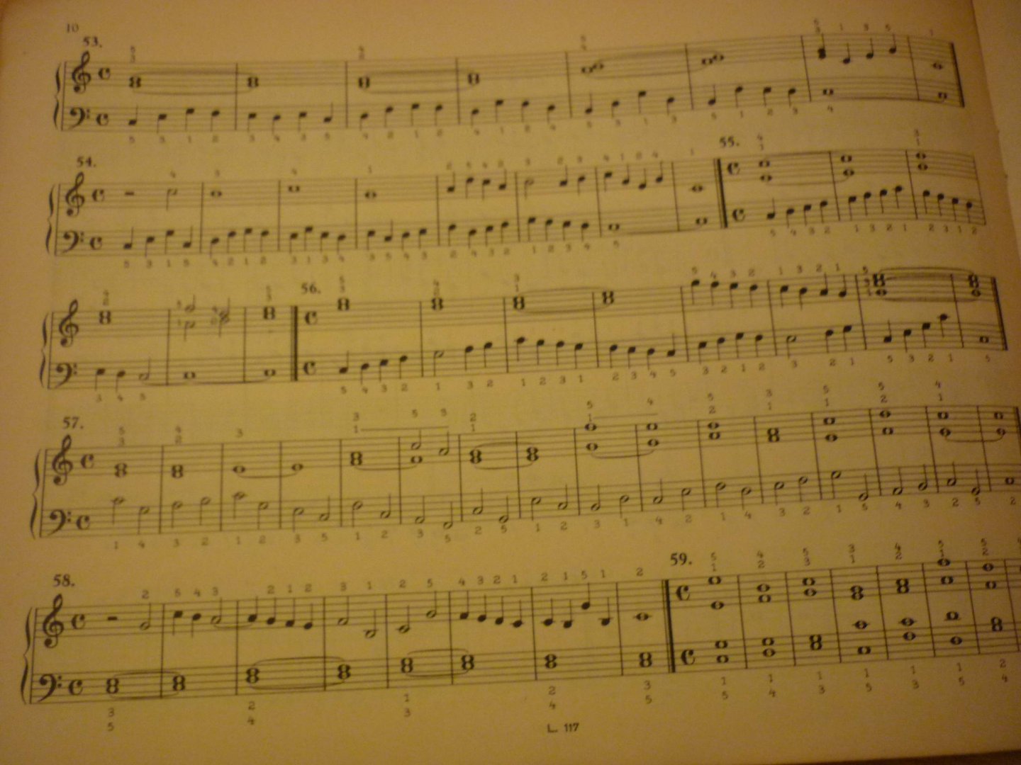 Kruiys; M.H. van 't - 276 Oefeningen voor eerstbeginnenden voor Orgel of Harmonium; Benevens 50 Pedaaloefeningen - Opus 20 - Deel 1