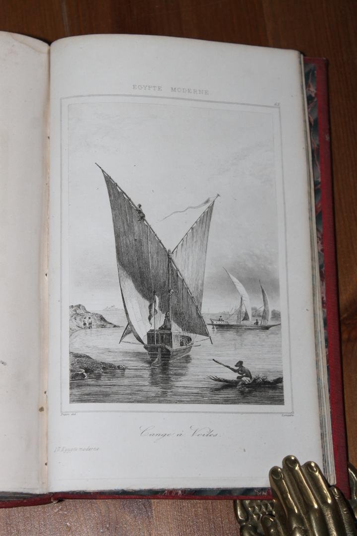 MARCEL, M.J.J. - AMEDEE RYME, M. - MM. P. et H. - 1) Egypte, depuis la conquète des Arabes jusqu'a la domination Française - 2) Sous la domination Française - 3) Sous la domination de Méhémet Aly / Egypte moderne