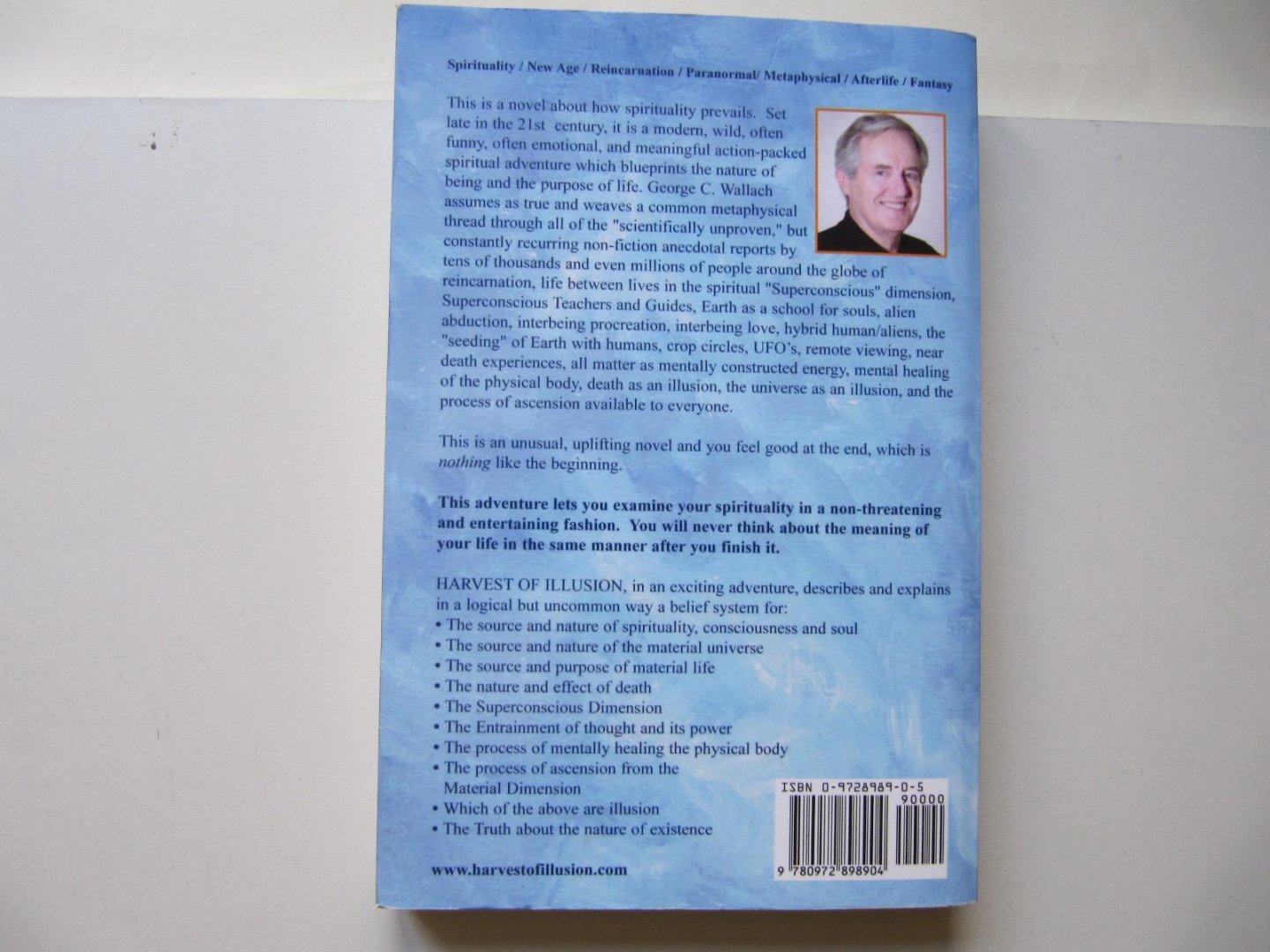 Wallach, George C. - Harvest of Illusion - a spiritual adventure.