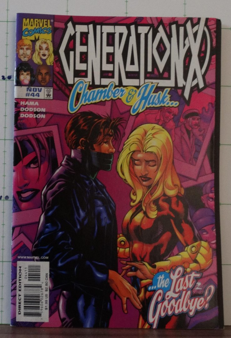 Hama, Larry - Dodson, Terry - Dodson, Rachel - Generation X - nov 44 - comings & goings