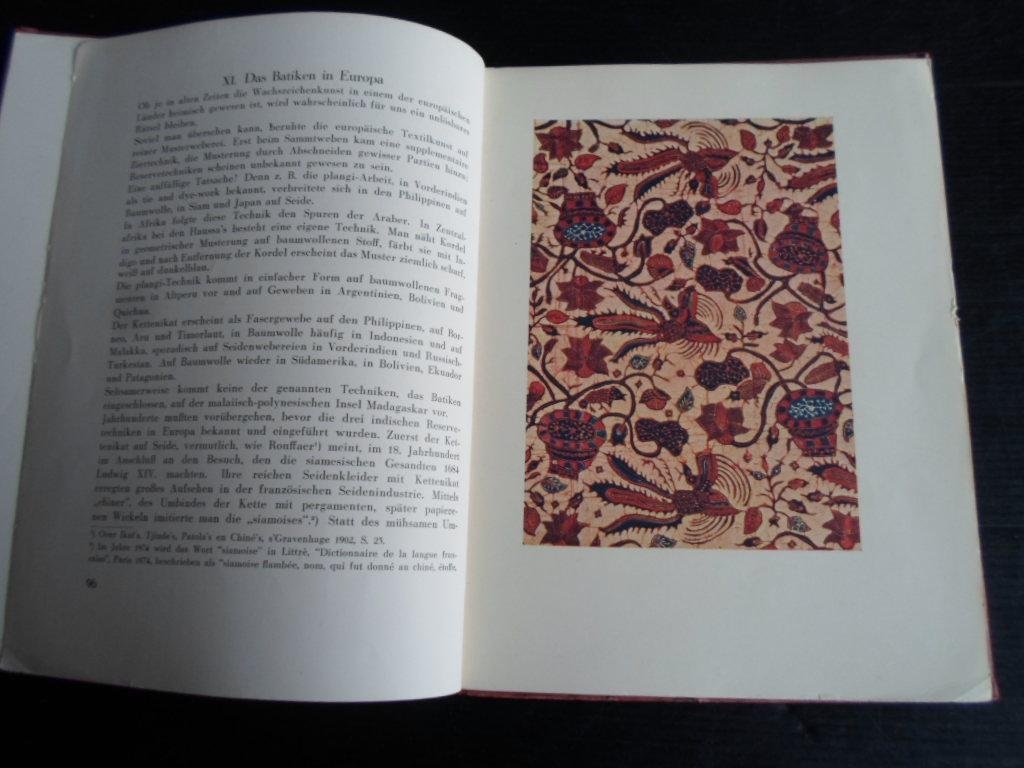 Loebèr, J.A. - Das Batiken, Eine blüte Indonesischen Kunstlebens