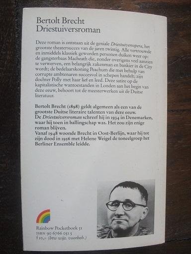 Brecht, Bertolt - Driestuiversroman