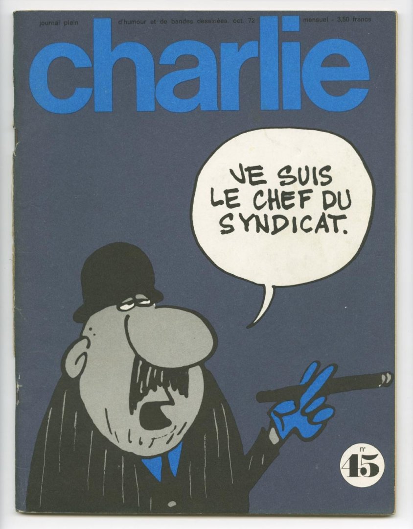 Wolinski (ed.) - Charlie Mensuel No. 45, October 1972