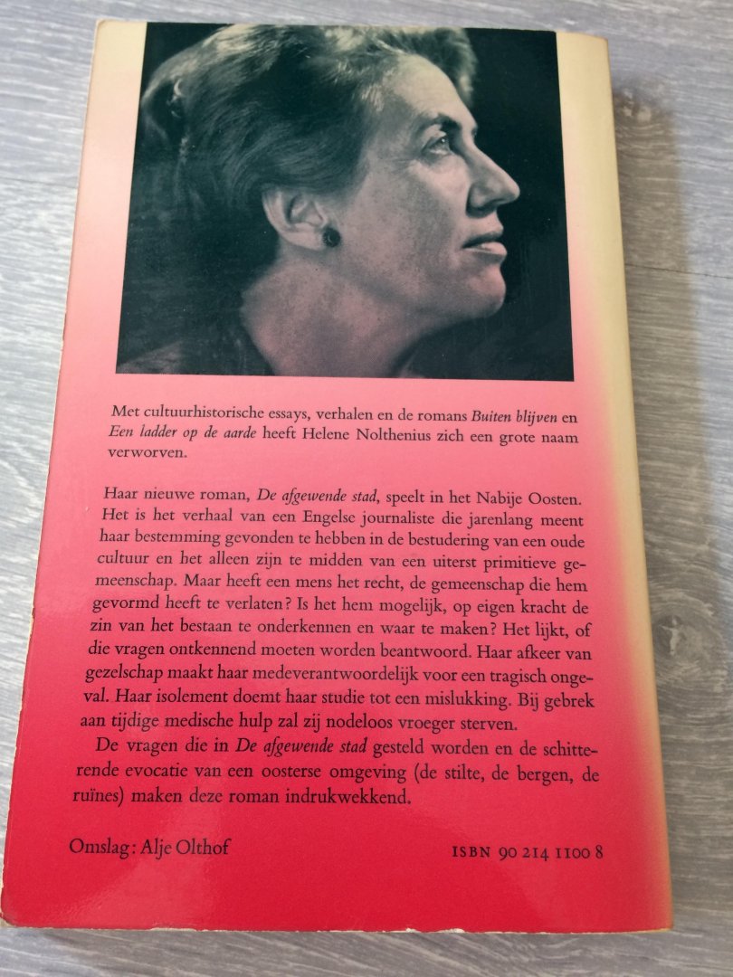 Nolthenius, H. - Afgewende stad / druk 1