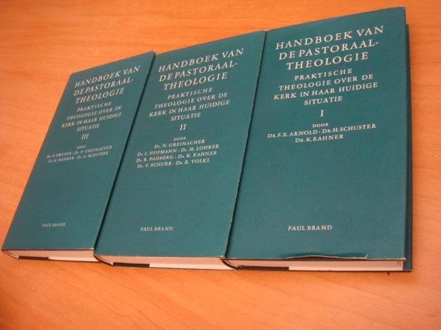 Dreher, B e.a - Handboek van de pastoraal theologie - Praktische theologie over de kerk in haar huidige situatie deel I - II en III