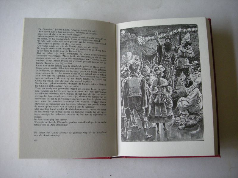 D'Ivoi, Paul / Bombled, illustr. / Werner H., bew - Miljonair tegen Wil en Dank