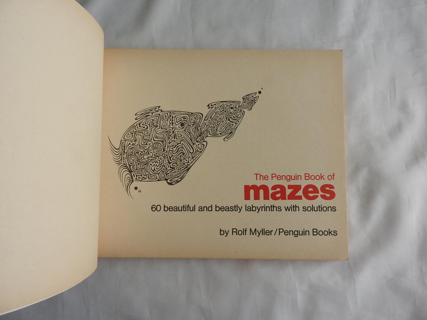 Myller, Rolf - The Penguin Book Of Mazes