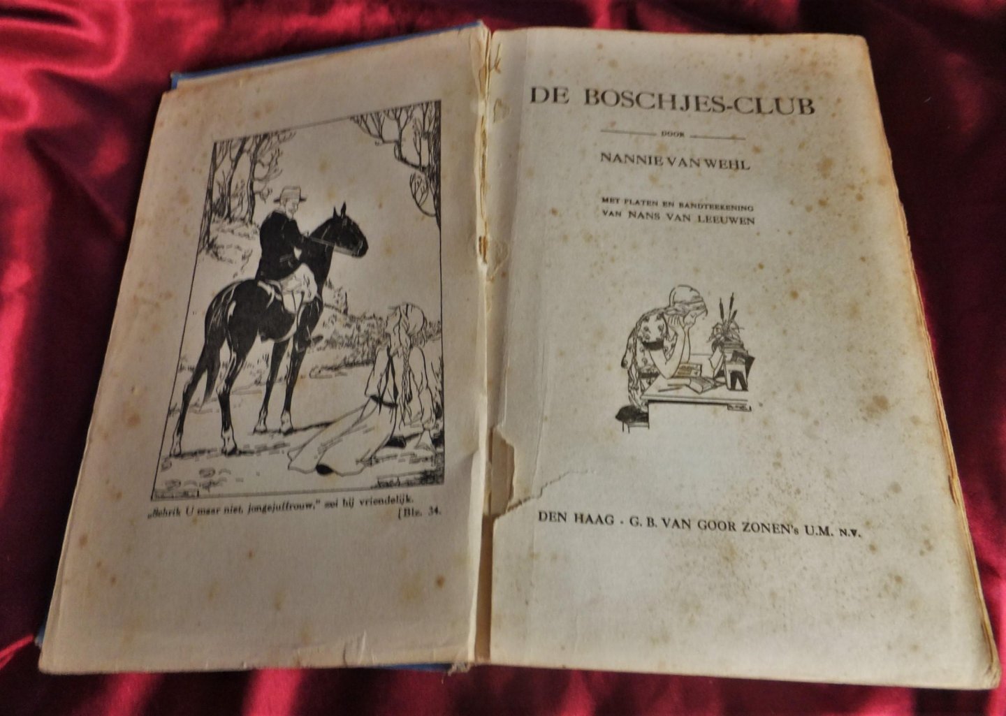 Wehl, Nannie van (S. Lugten-Reys) - De Boschjes-club De Boschjesclub