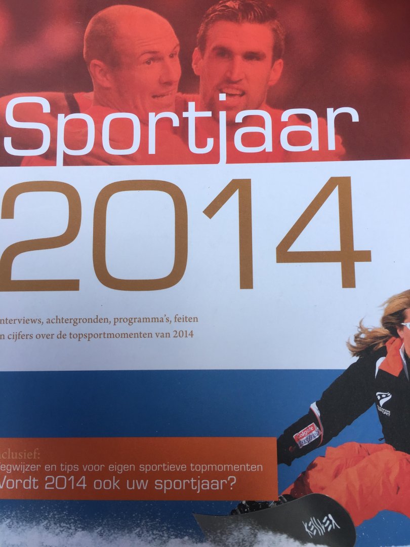 Schijndel, Tjerry van - Sportjaar  2014 / wegwijzer topsportmomenten van 2014