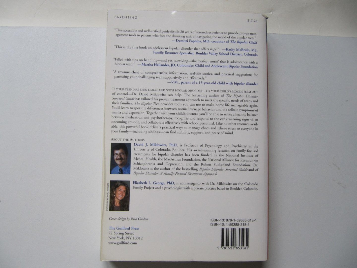Miklowitz, David J. - The Bipolar Teen / What You Can Do to Help Your Child and Your Family