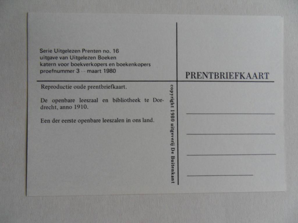 Vat, Joachim van der; Goldstein, Hubertus Jacobus [ opstellers ]. - Proefnummer 3, Uitgelezen Boeken- maart 1980 [ oplage 250 exemplaren ].