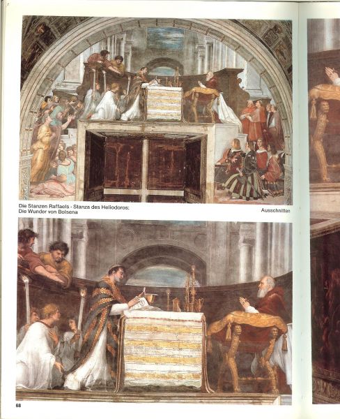 Valigi, Cinzia dazu zwei grossformatige posters - Vatikanstadt: Petersbasilika - Sixtinische Kapelle - Vatikanische Museen