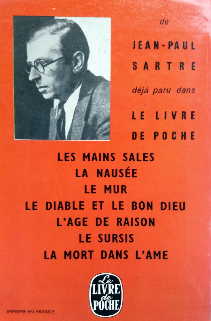 Sartre, Jean-Paul - La P... respectueuse, suivi de Morts sans sépulture (Ex.2) (FRANSTALIG)