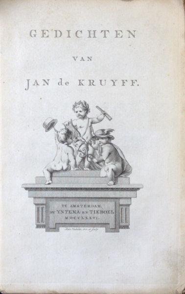 Kruyff, Jan de. - Gedichten.