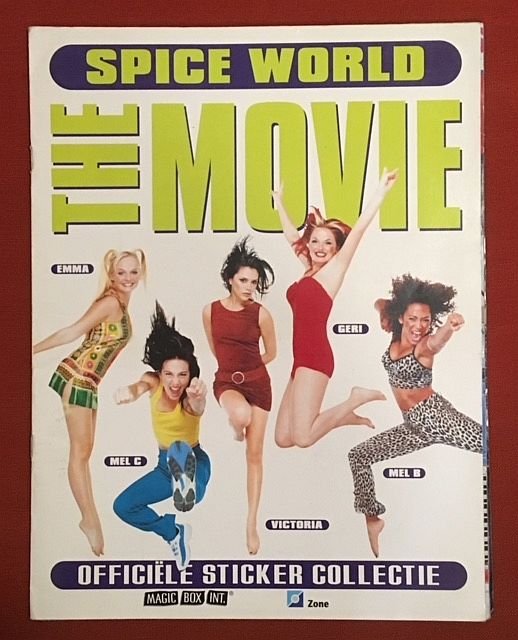 Spice - Spice World the movie : officiele sticker collectie