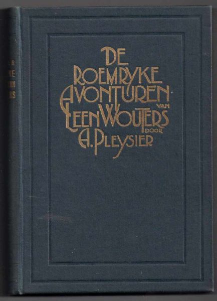 Pleysier, A. met zw/w illustraties van G. van Raemdonck - De roemrijke avonturen van Leen Wouters (op zolder)