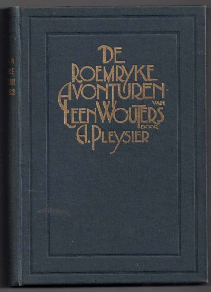 Pleysier, A. met zw/w illustraties van G. van Raemdonck - De roemrijke avonturen van Leen Wouters (op zolder)