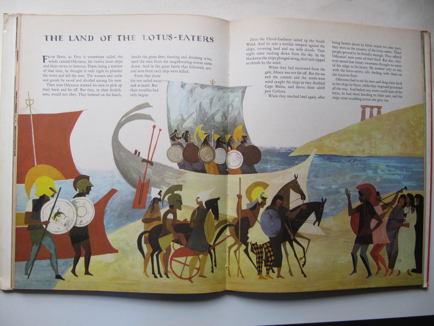 Jane Werner Watson - The Iliad and the Odyssey - the heroic story of the troyan war / the fabulous adventures of Odysseus