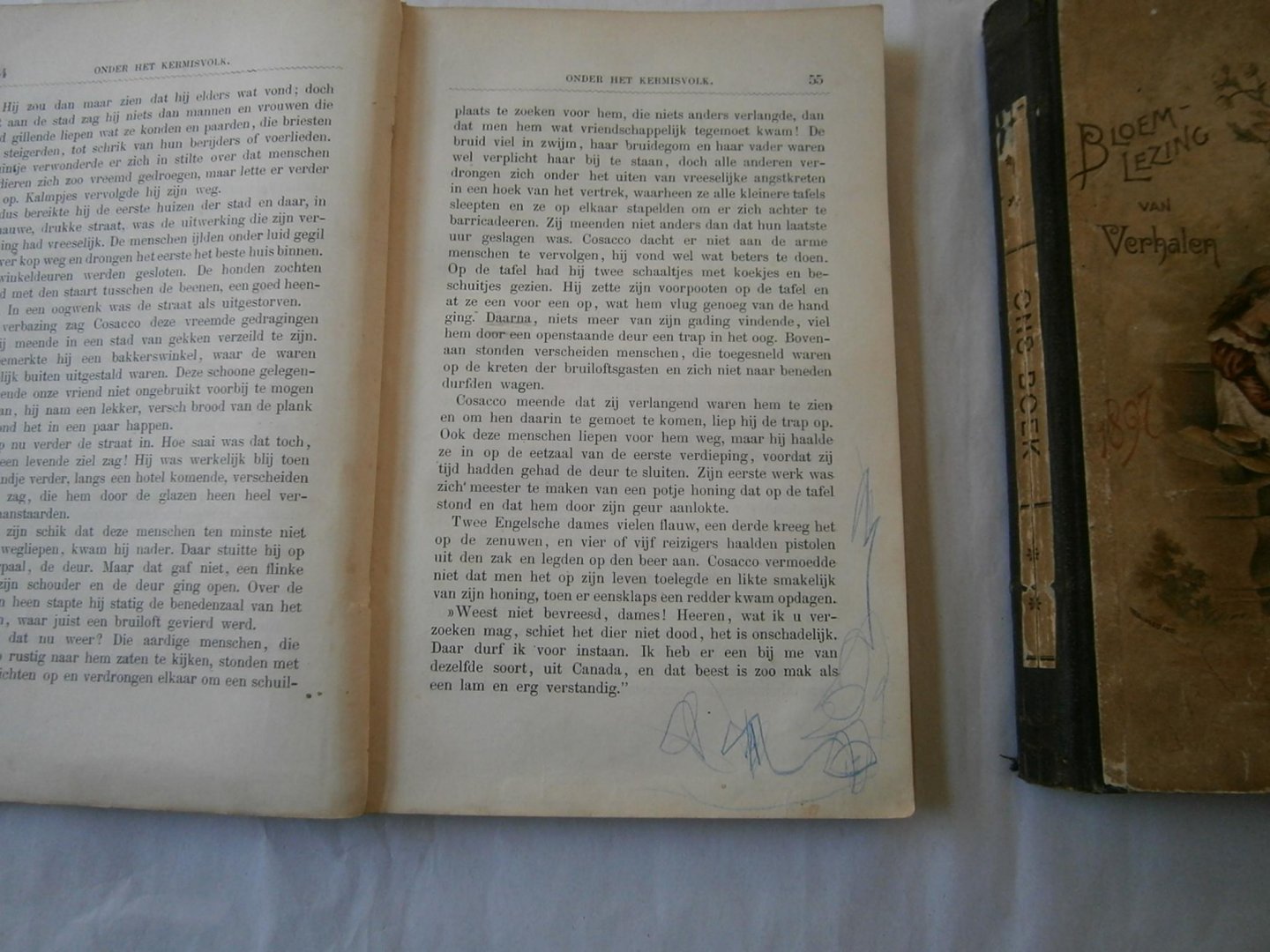 mw. Wieringen-Mijs - Ons Boek bloemlezing van verhalen