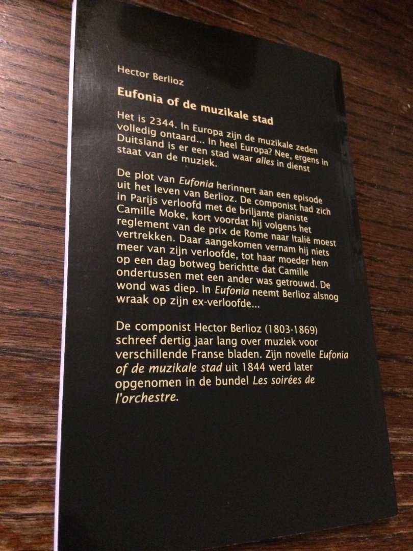 Hector Berlioz - Eufonia of de muzikale stad