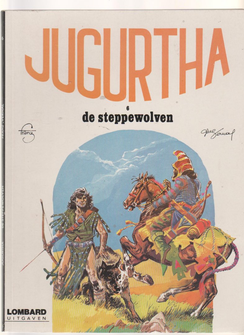 Vernal - Jugurtha 6 de steppewolven 1e druk