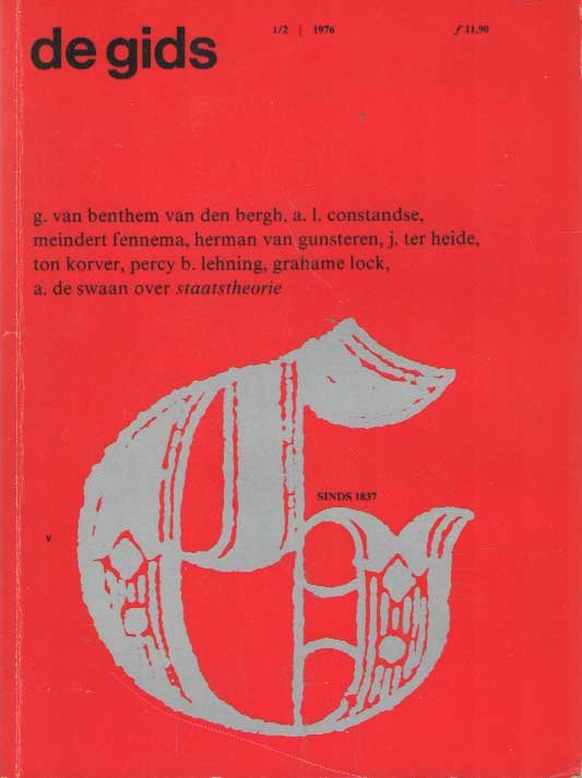 Constandse, H. Mulisch e.a. (redactie), A.L. - De Gids. Algemeen Cultureel Maandblad. Honderdnegenendertigste jaargang, 1976 no. 1/2