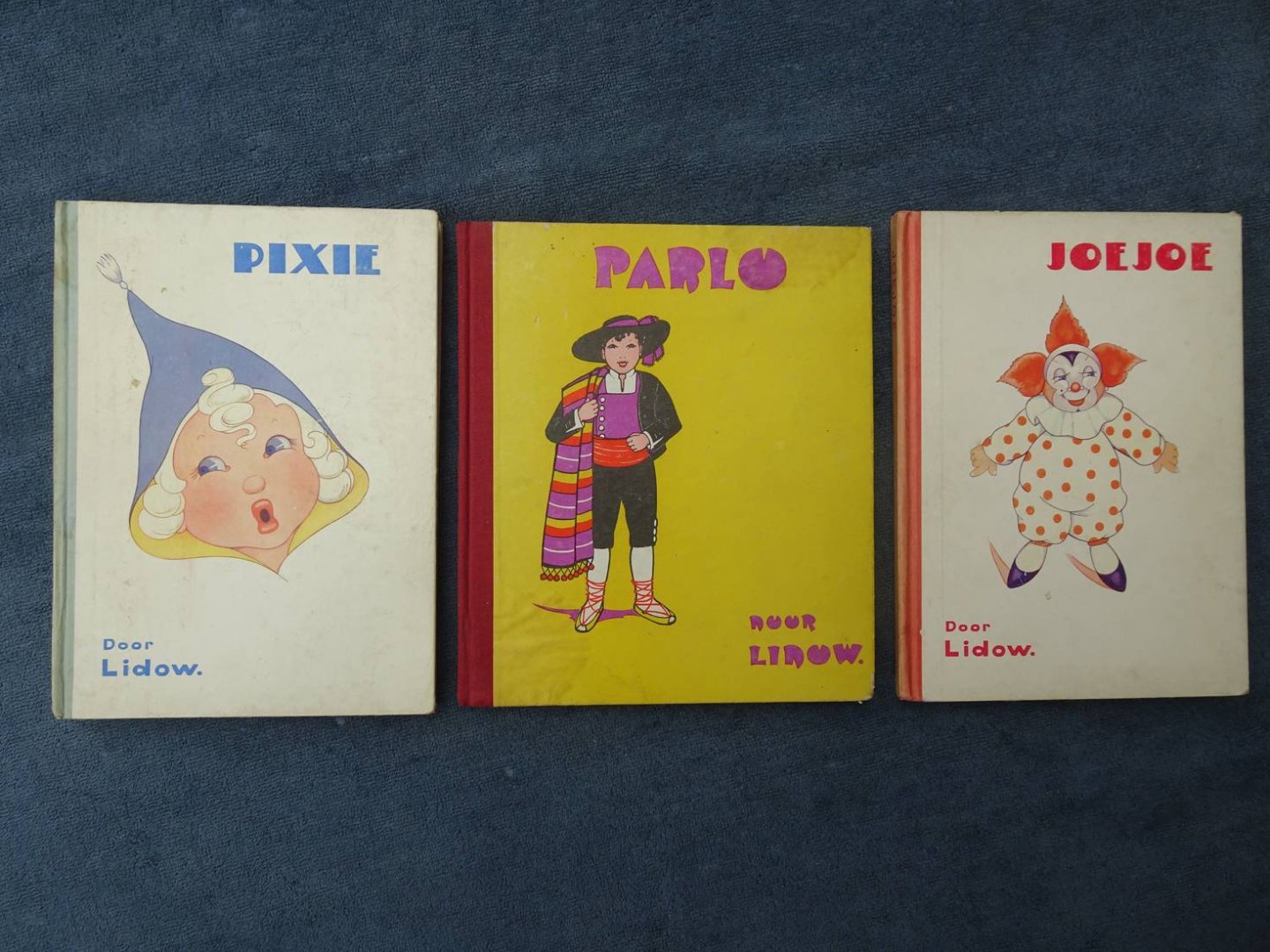 Lidow. - Pixie/ Joejoe/ Pablo. 3 delen.