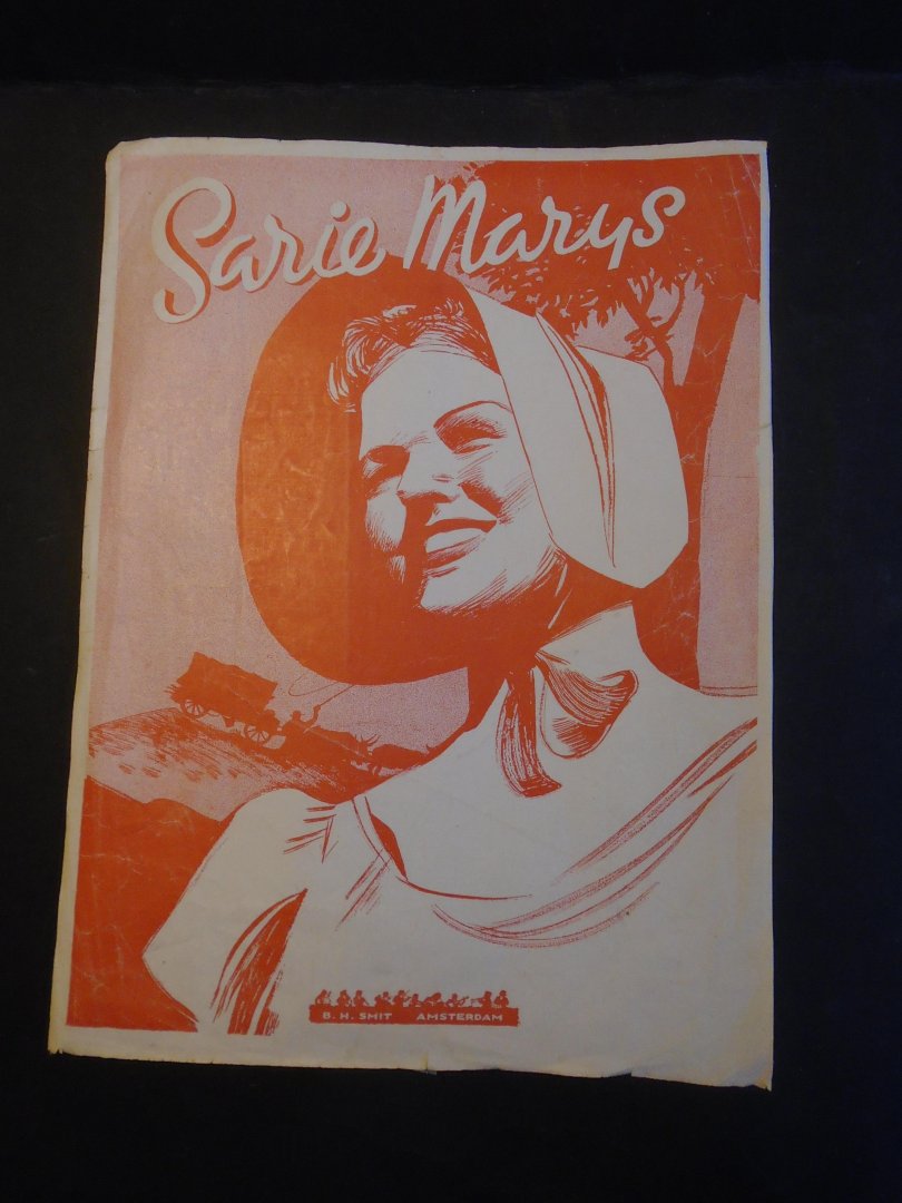 Kuhn Peter ( omslag ) - Muziekblad: Sarie Marijs.  jaren ,40, muziek