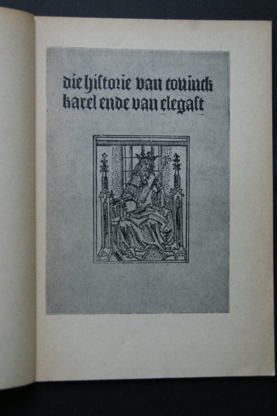 Dr. G.G.Kloeke - diplomatische uitgave naar de incunabel A van de K.B. te 's-Gravenhage Karel Ende Elegast