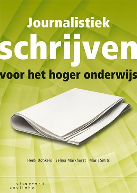 Selma Markhorst - Journalistiek schrijven voor het hoger onderwijs
