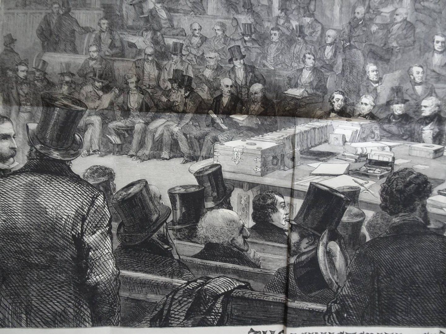 N.n.. - The ministerial side of The House of Common.