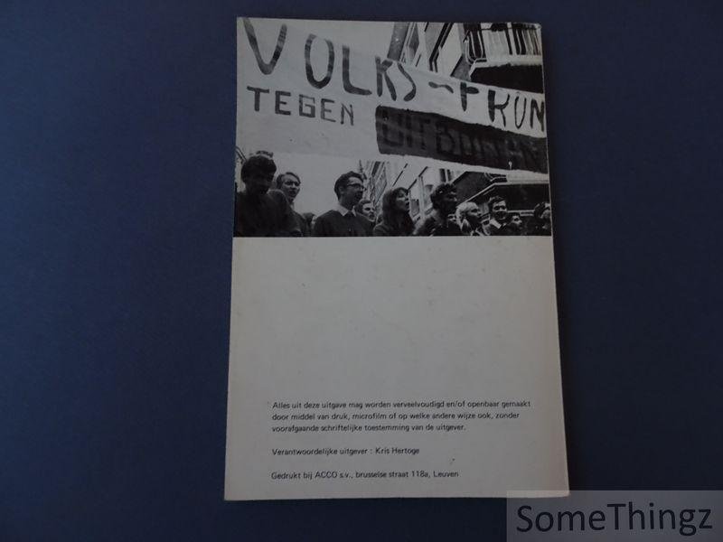 N/A. - Kris Hertoge (verantw. uitgever.) - Ford-Genk '68: begin of eindpunt?