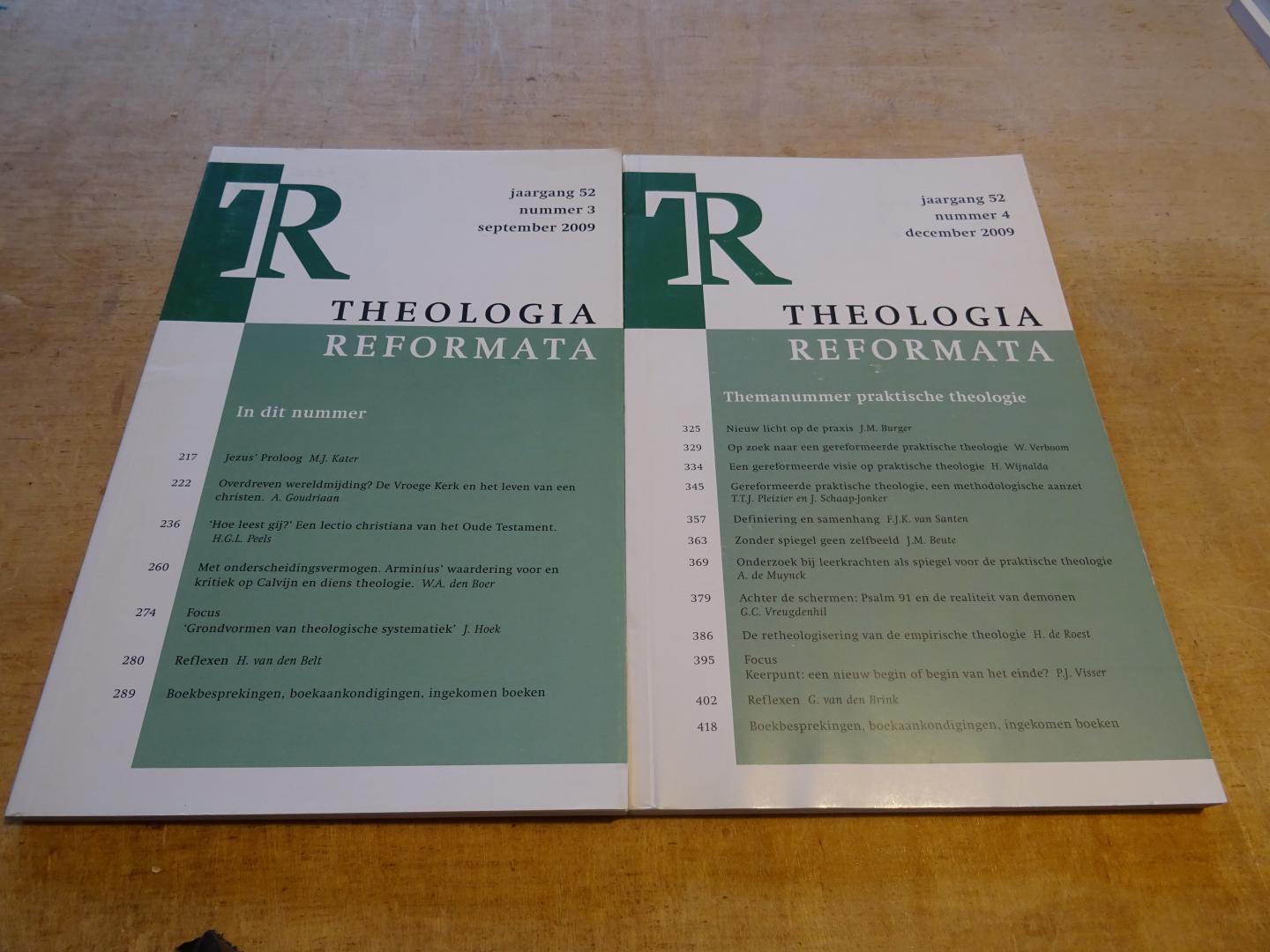 Belt, Prof.Dr. H. van den, e.a. (Redactie) - Theologia Reformata / Jaargang 52