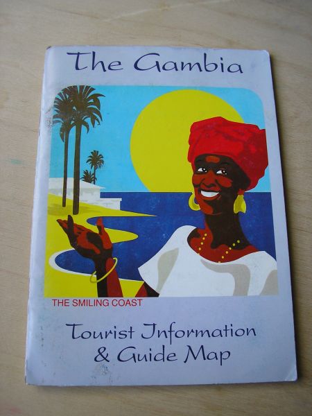  - The Gambia, tourist information & Guide Map