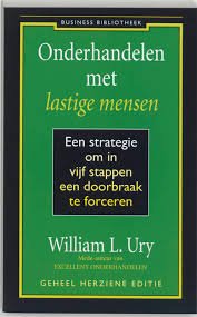Ury, William L. - Onderhandelen met lastige mensen. Een strategie om in vijf stappen een doorbraak te forceren