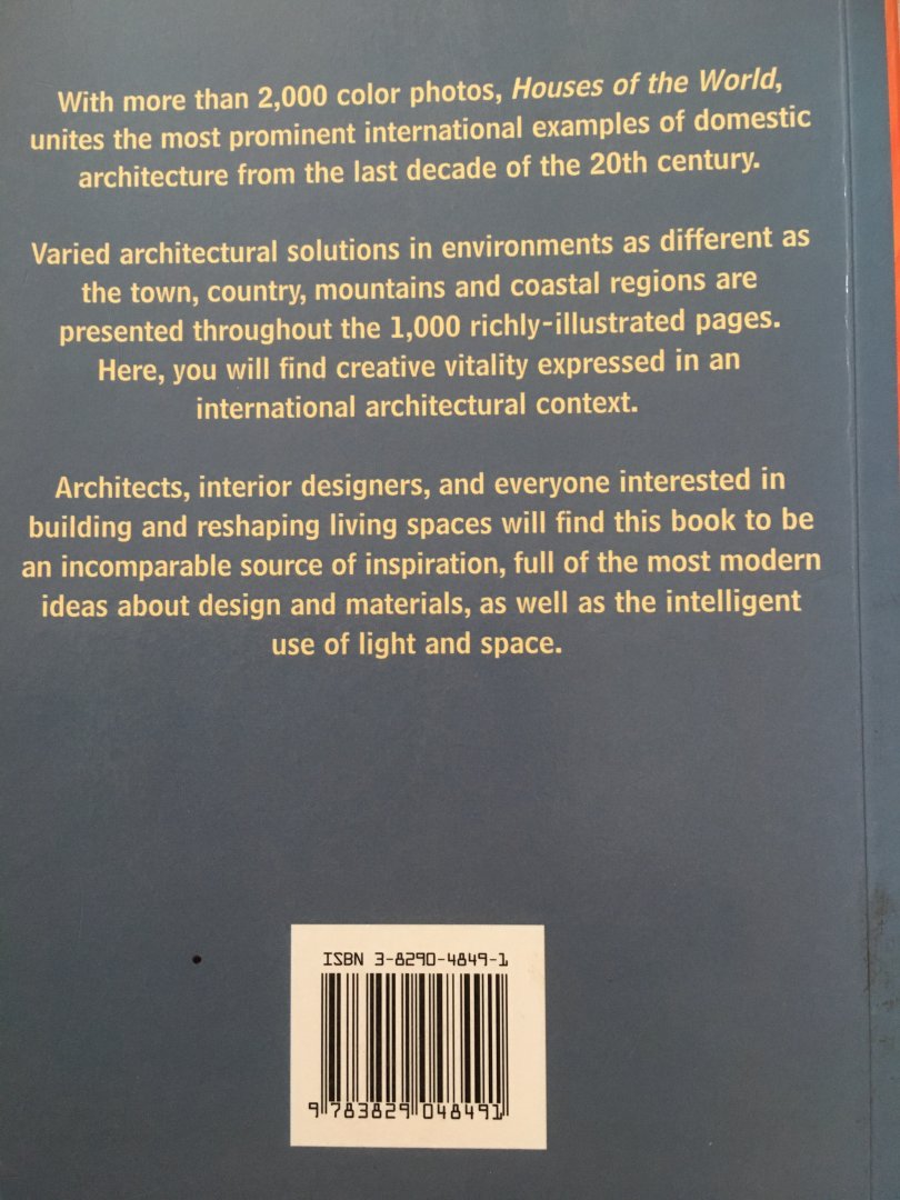 Fransisco Asensio Cerver - Houses of the world