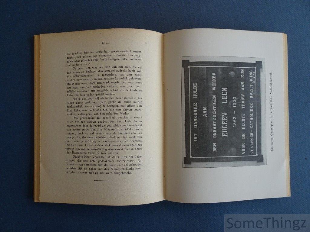 Coll. - Eugeen Leën gedenkboek.