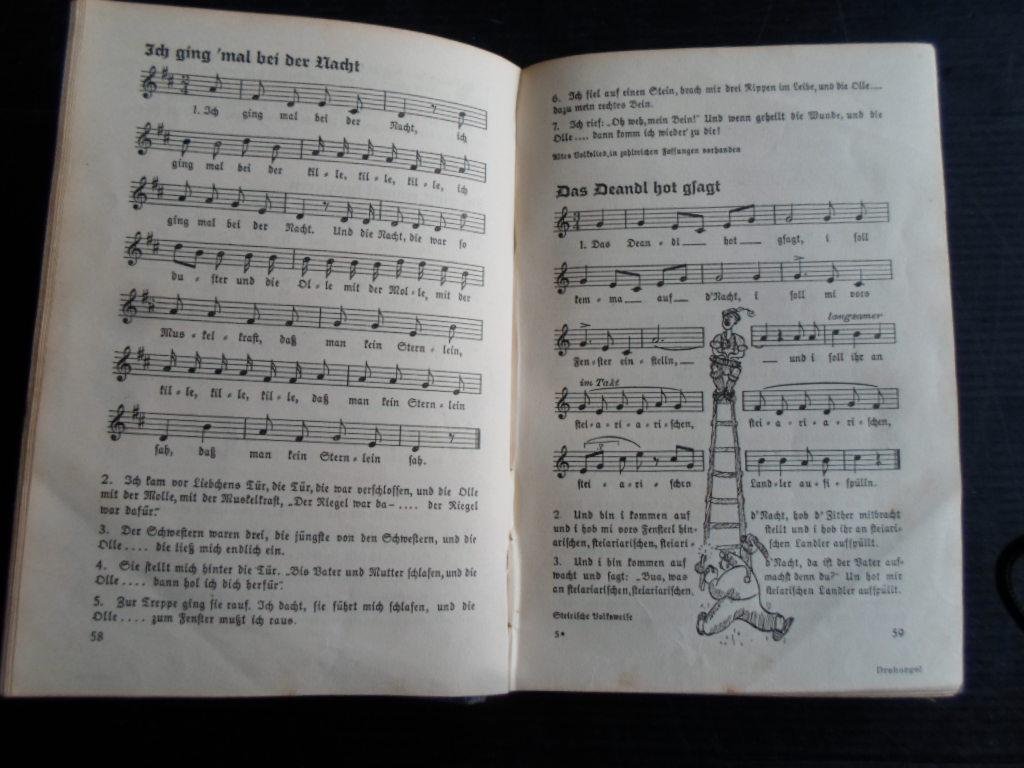 Schwarz-Reiflingen, Erwin - Die Drehorgel, Ein Liederbuch für fröhliche Kreise