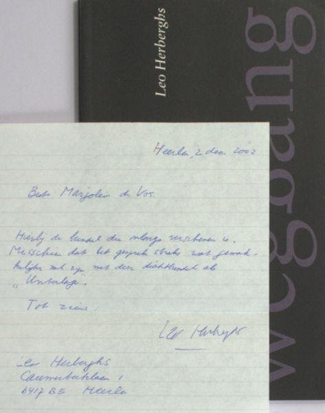 Herberghs, Leo. - Weggang.