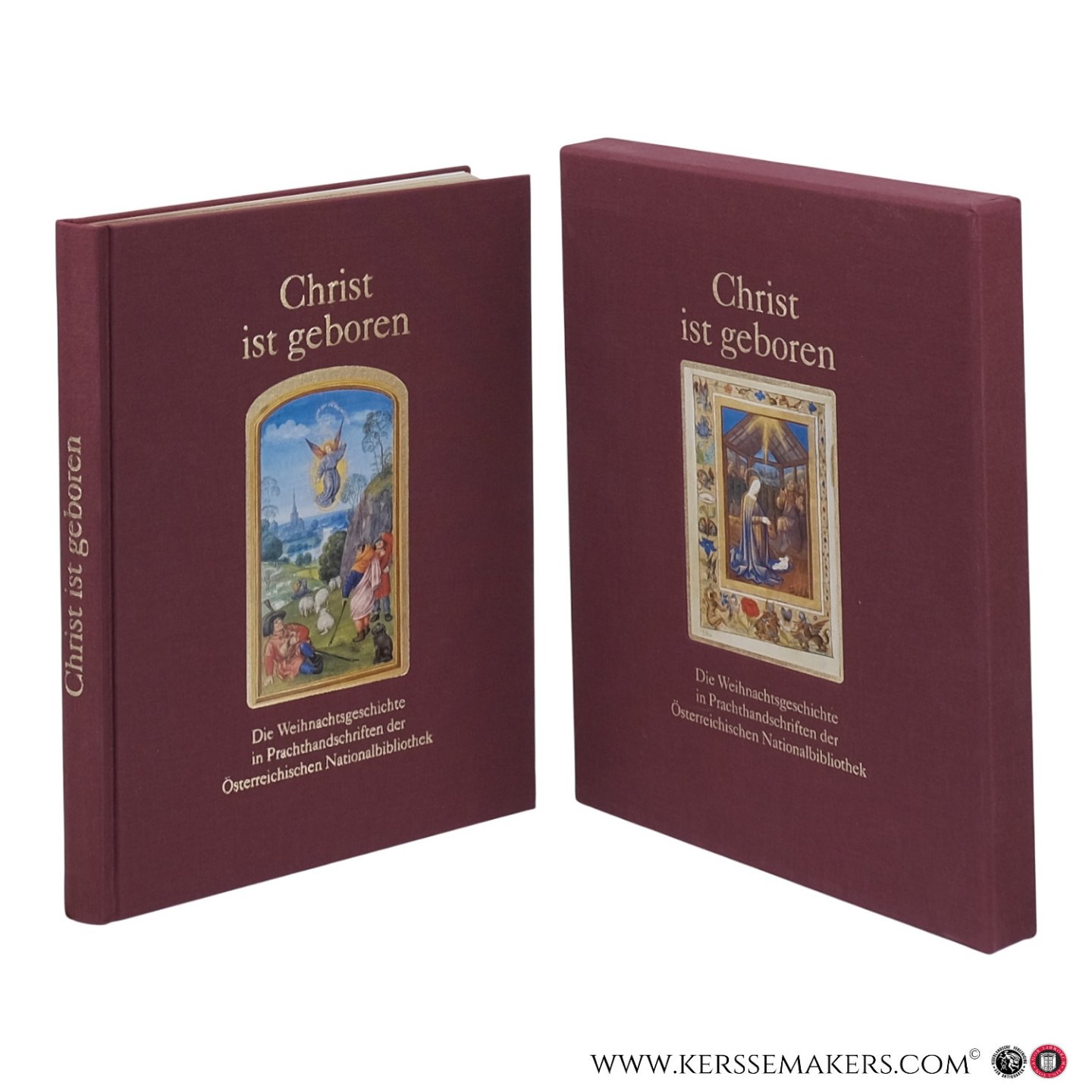 Fingernagel, Andreas (ed.). - Christ ist geboren. Die Weihnachtsgeschichte in Prachthandschriften der Österreichischen Nationalbibliothek.
