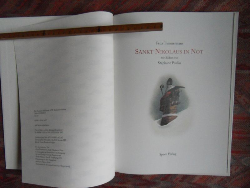 Timmermans, Felix. - Sankt Nikolaus in Not.