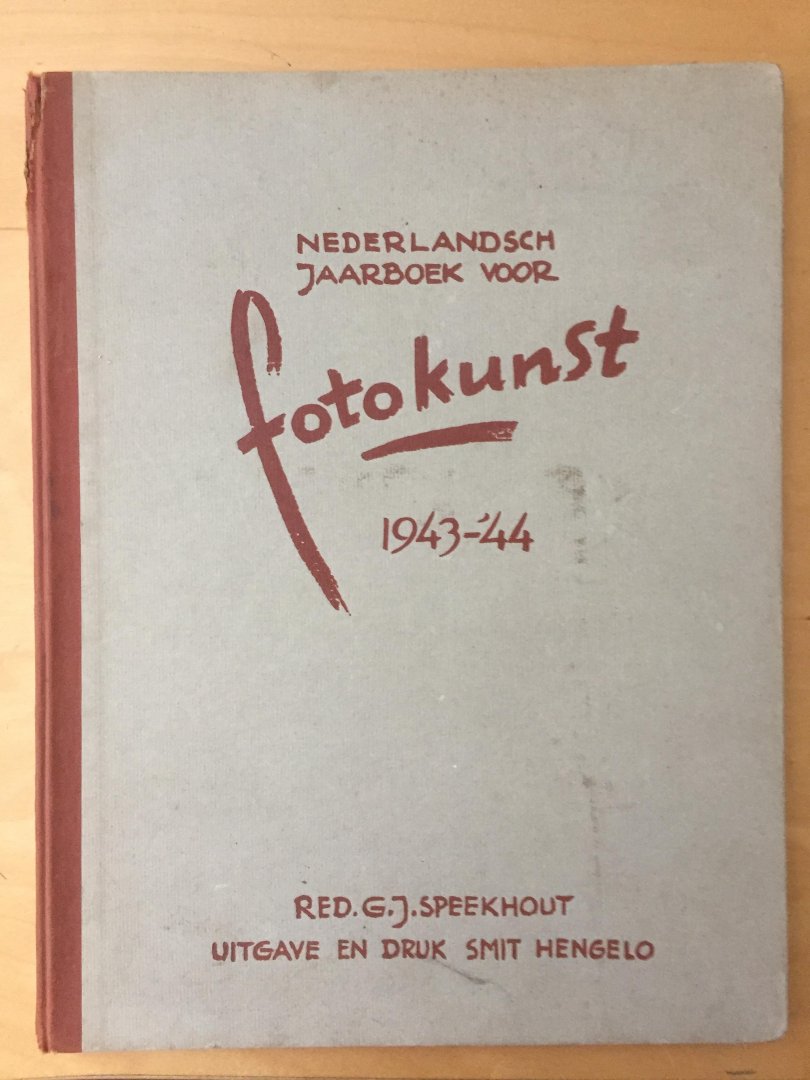 Speekhout, G.J. - Nederlandsch Jaarboek voor Fotokunst 1943-'44