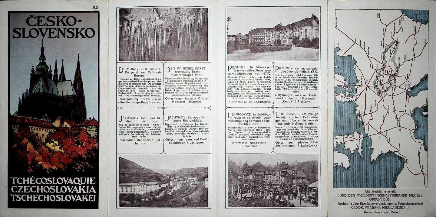 Vojtěch, Doležil - Cesko-Slovensko = Tchecoslovaquie = Czechoslovakia = Tschechoslovakei / [Ontworpen door] Doležil Vojtěch