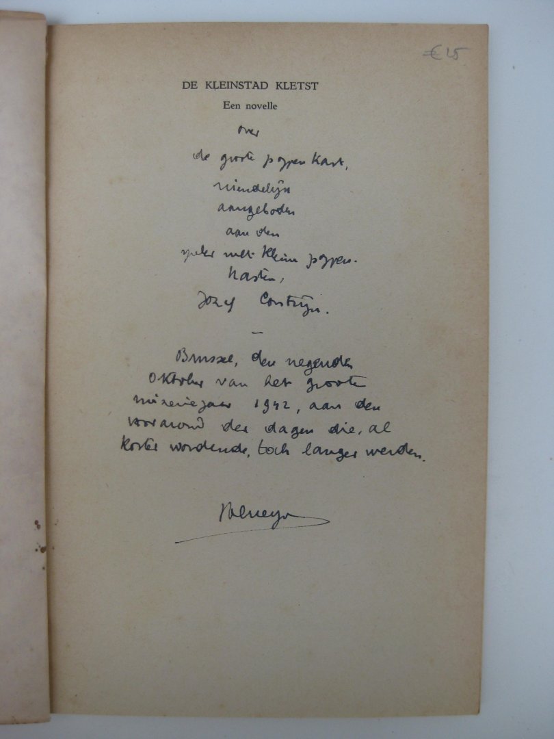 Heyns, Pol - De kleinstad kletst.