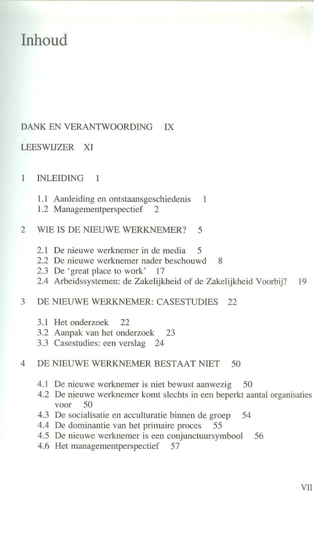 Korte de Drs.A.W. en Dr.J.F.Bolweg   Cortoons P. van Erve  en Grafische verzorging Van Gorcum te Assen - De nieuwe werknemer ?!  Een verkenning naar veranderingen in werknemerswensen en de managementconsequenties daarvan