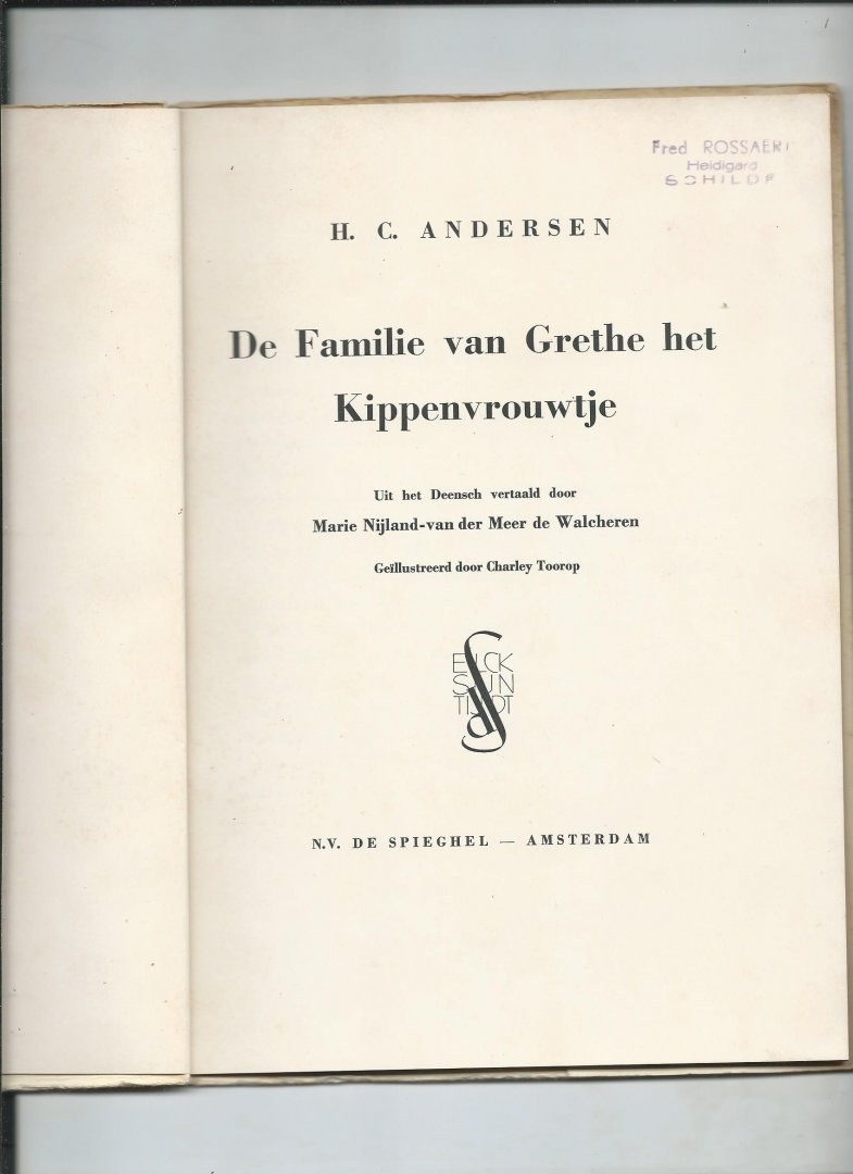 Andersen, H.C. - De Familie van Grethe het Kippenvrouwtje