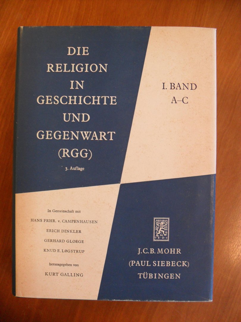 Campenhausen Hans Frhr.v. / u.a. - Die Religion in Geschichte und Gegenwart  COMPLETE SET: 6 delen + Register
