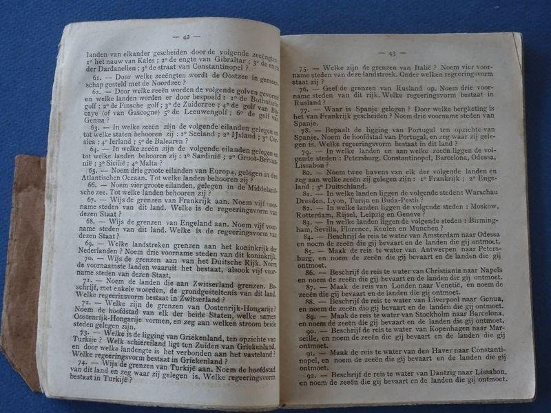 N/A. - Examen van Kiesbekwaamheid. Vraagboek. Opgesteld door het Ministerie van openbaar onderwijs, ter uitvoering van art.23 van de wet van den 24 Augustus 1883